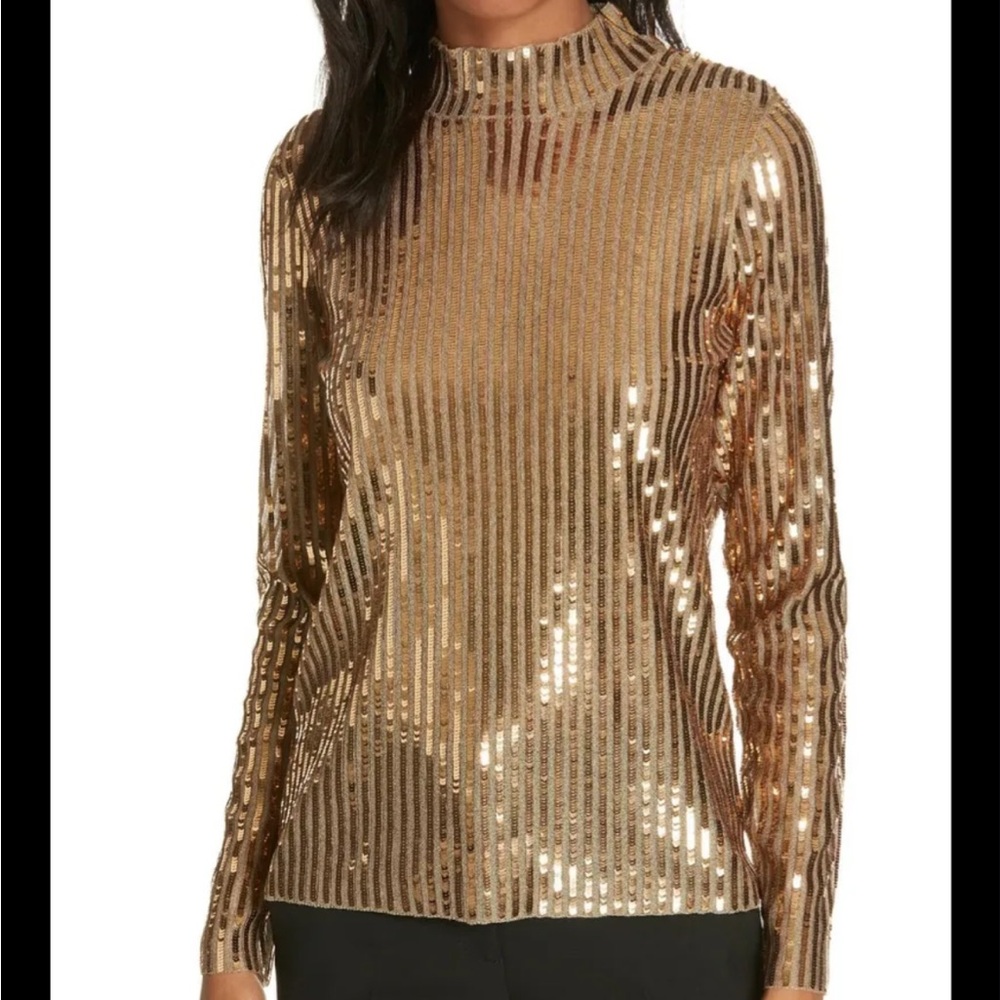 Tanya Taylor Sequin Shirt